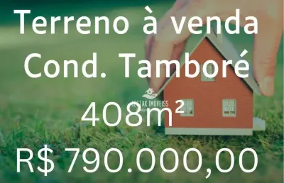 Terreno à venda, condomínio tamboré uberlândia - gávea - uberlândia/mg