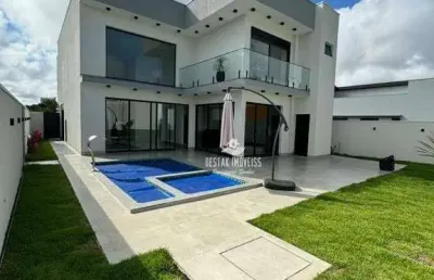 Casa com 4 quartos à venda condomínio alphaville 2 - uberlândia/mg