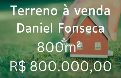 Terreno à venda, 800 m² daniel fonseca - uberlândia/mg