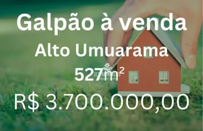 Galpão à venda no bairro alto umuarama - uberlândia/mg