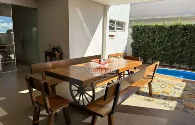 Casa com 3 quartos à venda, condominio jardins roma - uberlândia/mg