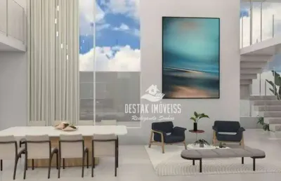 Casa com 3 quartos à venda no condomínio jardim versailles - uberlândia/mg
