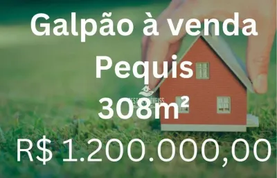 Barracão / Galpão / Depósito com 1 sala à venda no Residencial Pequis, Uberlândia 