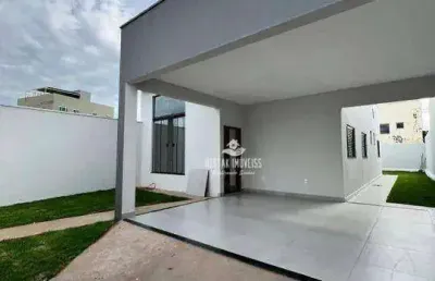 Casa com 3 quartos à venda no bairro jardim holanda - uberlândia/mg