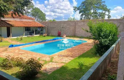 Chácara com 3 quartos à venda, no morada nova - uberlândia/mg