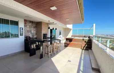 Cobertura com 4 quartos à venda no bairro carajás - uberlândia/mg