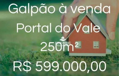 Galpão à venda, bairro portal do vale - uberlândia/mg