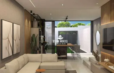 Sobrado à venda, 118 m² por r$ 595.000,00 - bem viver - uberlândia/mg