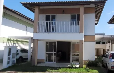 Casa duplex 4 quartos em stella maris - condomínio fechado