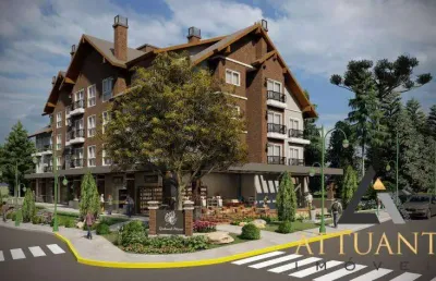 Apartamento com 2 quartos à venda no Avenida Central, Gramado 