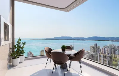 Apartamento de 3 suítes em 60 vezes para pagar ! em meia praia