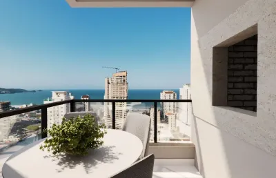 Apartamento de 2 suítes em 72 vezes para pagar! no morretes