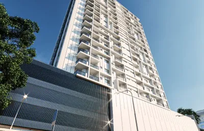 Apartamento de 2 suítes em 60 vezes para pagar! no morretes