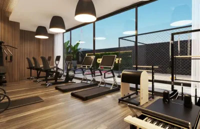 Apartamento de 2 suítes em 100 vezes para pagar! no morretes