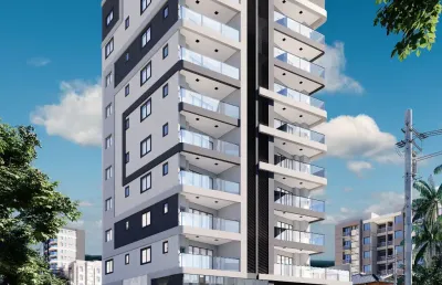 Apartamento de 3 suítes em 60 vezes para pagar! na meia praia