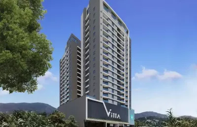Apartamento de 2 suítes em 91 vezes para pagar! no tabuleiro.