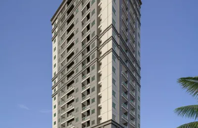 Apartamento de 2 dormitórios em 100 vezes para pagar ! em meia praia