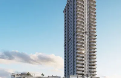 Apartamento de 3 suítes em 100 vezes para pagar ! em meia praia