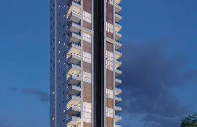 Apartamento de 4 suítes em 48 vezes para pagar ! em meia praia