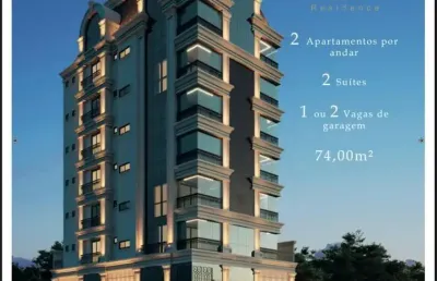 Apartamento de 2 suítes em 36 vezes para pagar ! em meia praia