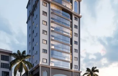 Apartamento de 3 suítes em 60 vezes para pagar ! em meia praia