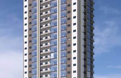 Apartamento de 2 dormitórios em 100 vezes para pagar! no morretes