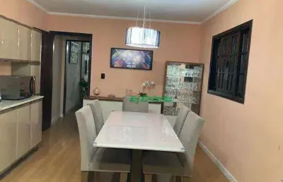 Sobrado com 3 dormitórios à venda, 160 m² por r$ 720.000,00 - jardim santa clara - guarulhos/sp