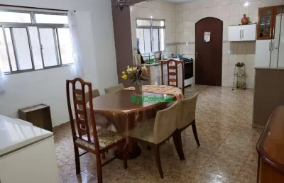 Sobrado com 4 dormitórios à venda, 240 m² por r$ 599.000,00 - parque continental ii - guarulhos/sp