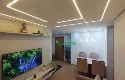 Apartamento com 2 dormitórios à venda, 44 m² por r$ 309.000,00 - jardim rosa de franca - guarulhos/sp