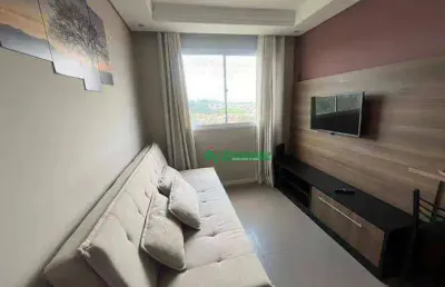 Apartamento com 2 dormitórios à venda, 45 m² por r$ 308.000,00 - jardim las vegas - guarulhos/sp