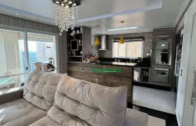 Apartamento com 4 dormitórios à venda, 136 m² por r$ 1.400.000,00 - vila augusta - guarulhos/sp