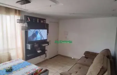 Apartamento com 2 dormitórios à venda, 43 m² por r$ 233.000,00 - vila alzira - guarulhos/sp