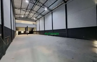 Galpão para alugar, 500 m² por r$ 13.242/mês - vila nova cumbica - guarulhos/sp