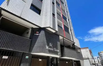 Apartamento á venda em guarapari es na praia do morro mobiliado com vista para o mar  á 150 metros do mar e composto de 1 quarto