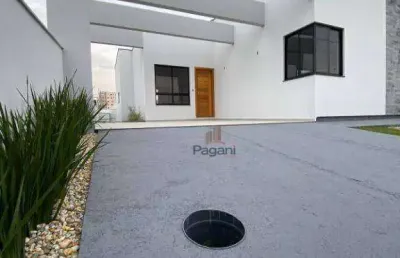 Casa com 3 dormitórios à venda, 85 m² por r$ 595.000,00 - bela vista - palhoça/sc