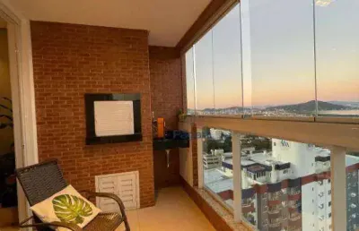 Apartamento com 2 dormitórios à venda, 90 m² por r$ 950.000,00 - centro - palhoça/sc