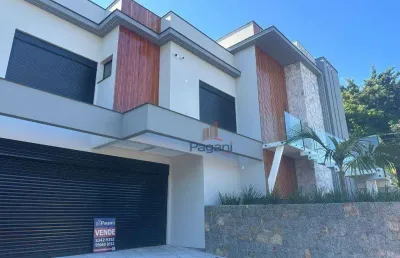 Casa com 3 dormitórios à venda, 192 m² por r$ 2.790.000,00 - cidade universitária pedra branca - palhoça/sc