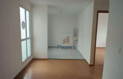 Apartamento com 2 dormitórios para alugar, 45 m² por r$ 1.716,67/mês - bela vista - palhoça/sc
