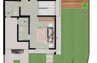Sobrado com 3 dormitórios à venda, 99 m² por r$ 726.200,63 - praia de fora - palhoça/sc