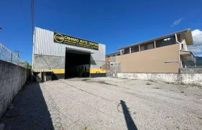 Galpão, 360 m² - venda por r$ 1.550.000,00 ou aluguel por r$ 8.145,00/mês - pacheco - palhoça/sc