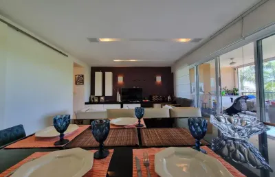 Maravilhoso apartamento na barra 4 suítes sol da manhã