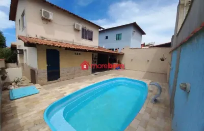 Casa 4 quartos sendo 1 suíte no condomínio portal das flores - são pedro da aldeia