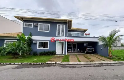 Casa em condomínio fechado com 5 quartos à venda na avenida mário theophilo guerra, 150, nova são pedro, são pedro da aldeia por r$ 1.600.000
