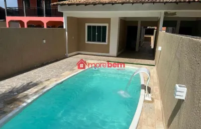 Casa com 2 quartos à venda na rua das hortências, casa 1, jardim arco íris, são pedro da aldeia, 180 m2 por r$ 299.000