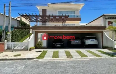 Casa em condomínio fechado com 4 quartos para alugar na avenida mário theophilo guerra, nova são pedro, são pedro da aldeia, 290 m2 por r$ 7.800