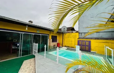 Casa averbada com piscina e churrasqueira - bairro vila nova, joinville