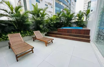Apartamento espaçoso com 2 suítes e extensa área de lazer em atiradores, joinville/sc