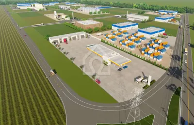 Terreno à venda na Avenida Pedro Wosgrau, 7383, Cará-cará, Ponta Grossa