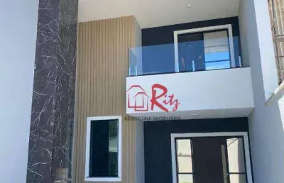 Casa com 3 dormitórios à venda, 124 m² por r$ 465.900,00 - centro - eusébio/ce