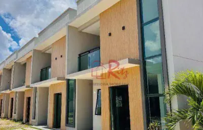 Casa com 3 dormitórios à venda, 101 m² por r$ 606.000,00 - coité - eusébio/ce
